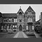 black and white photo of the Cambridge Union Society