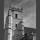 monochrome photo of St Botolph's Church
