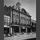 monochrome photo of the Wilko Store in Fitzroy Street